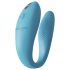 We-Vibe Sync Go - chytrý párový vibrátor s aku (tyrkysový)