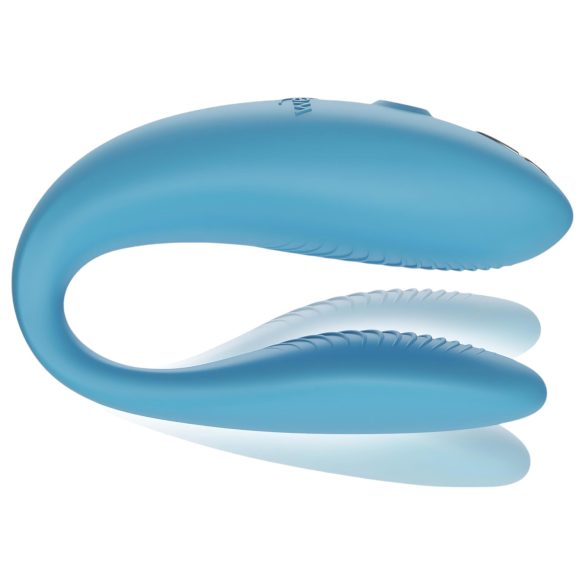We-Vibe Sync Go - párový vibrátor - chytrý, dobíjecí - tyrkysový