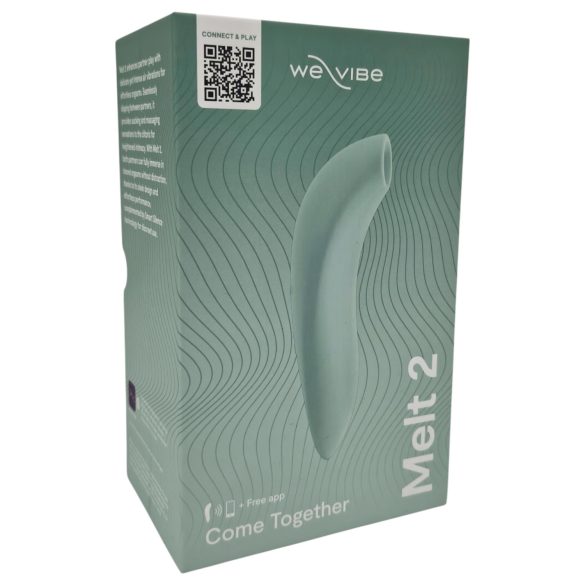 We-Vibe Melt 2 - chytrý stimulátor klitorisu (tyrkysový)