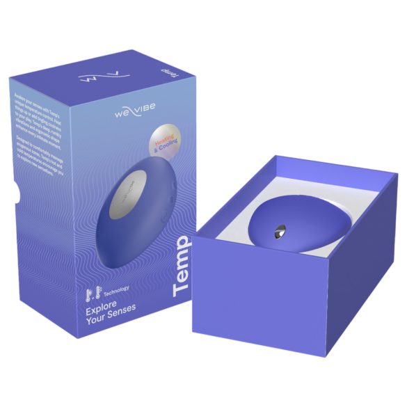 We-Vibe Temp - chladicí a hřejivý stimulátor klitorisu (modrý)