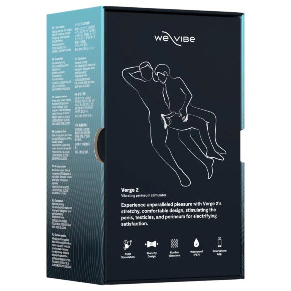 We-Vibe Verge 2 - inteligentní vibrační kroužek na penis (černý)