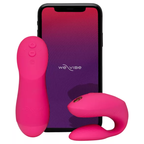 We-Vibe Chorus Pro - párový vibrátor s aplikací a dálkovým ovládáním (růžový)