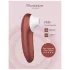 Womanizer Pro - stimulátor klitorisu s tlakových vln (červený)