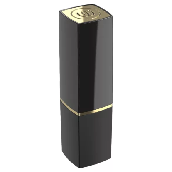 Womanizer Beauty - stimulátor klitorisu s tlakovými vlnami ve tvaru rtěnky (černý)