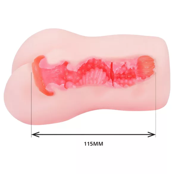 TAMASHII Chtivá manželka - hentai umělá vagína masturbátor (přírodní)