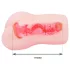 TAMASHII Chtivá manželka - hentai umělá vagína masturbátor (přírodní)