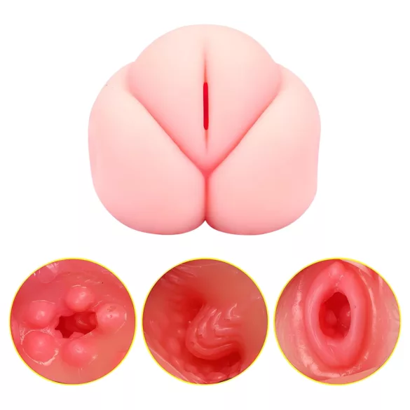 TAMASHII Chtivá manželka - hentai umělá vagína masturbátor (přírodní)