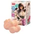 TAMASHII Mother and Daughter - hentai dvojitý vaginální masturbátor (přírodní)