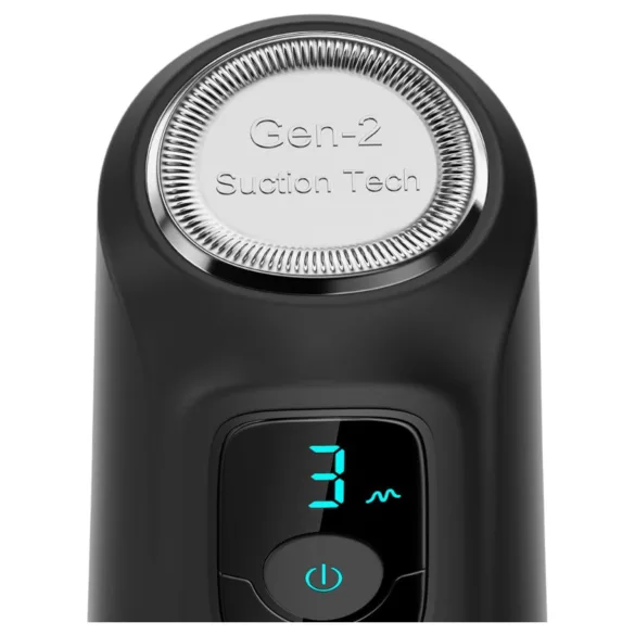 OTOUCH Airturn 4 - sací-vibrační automatický masturbátor (černý)