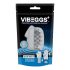 VIBEGGS Blow Misty - vibrační vajíčko masturbátor (bílé)