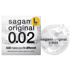 Sagami Original 0,02 L - kondom - 58 mm - 1 ks