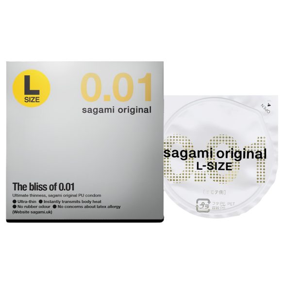 Sagami Original 0,01 L - kondom - 58mm (1ks)