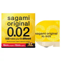 Sagami Original 0,02 XL - kondom - extra velký - 61mm (1ks)