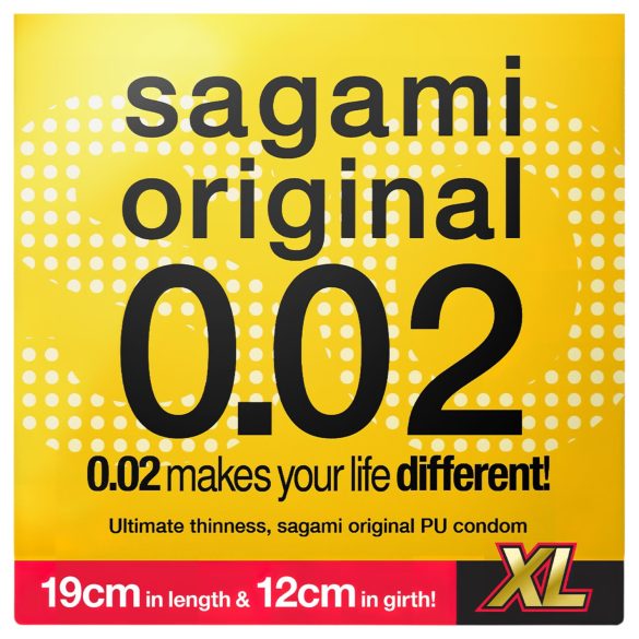Sagami Original 0,02 XL - kondom - 61mm (1ks)