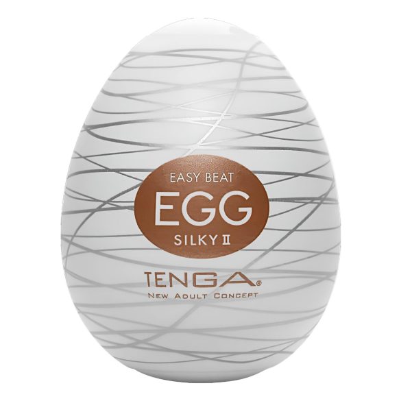 TENGA Egg Silky II - hedvábné vajíčko pro muže (1ks)