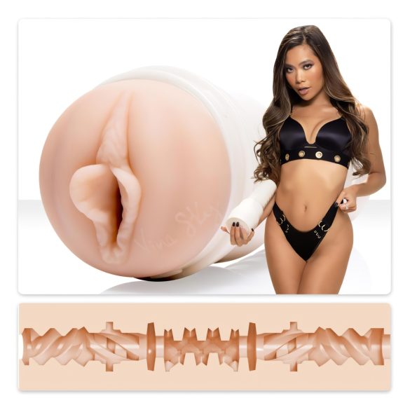 Fleshlight Vina Sky Exotica - realistická umělá vagína (přírodní)