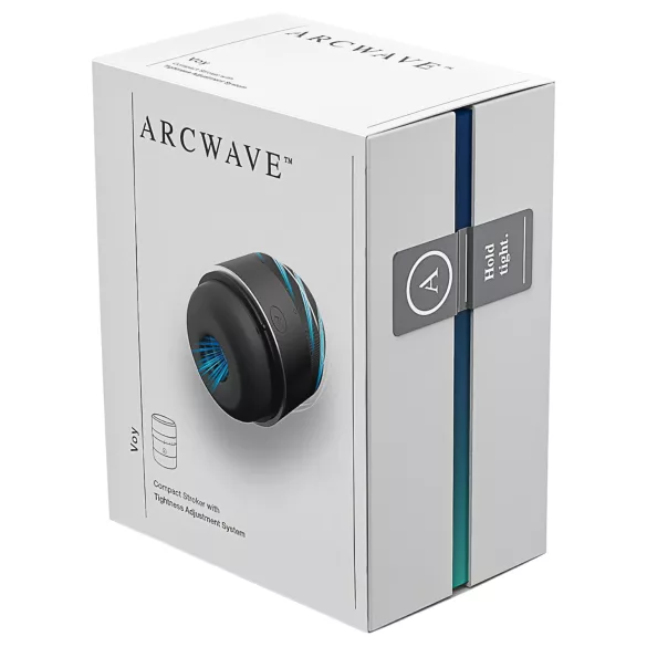 Arcwave Voy - masturbátor pro muže - rotační a stahovací - černý