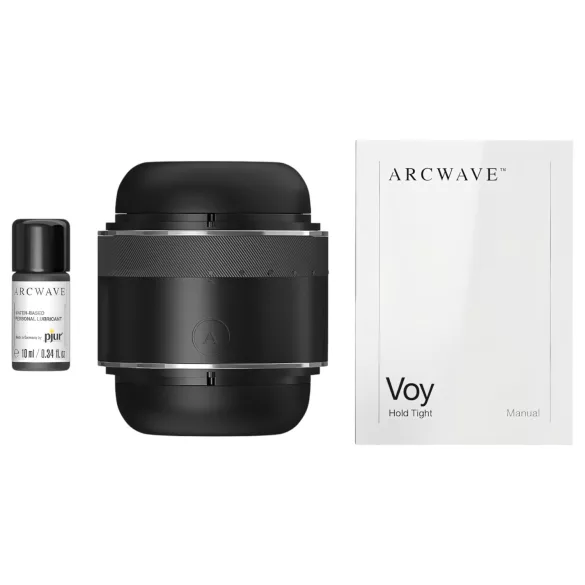 Arcwave Voy - masturbátor pro muže - rotační a stahovací - černý