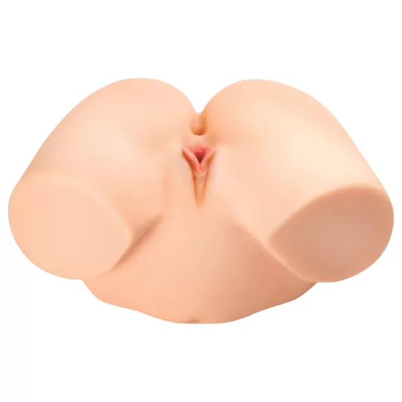 PDX - realistický torzo masturbátor - přírodní barva