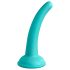 Dillio Curious Five - silikonové dildo (15 cm) - tyrkysová