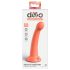 Dillio Secret Explorer - oranžové 17cm dildo ve tvaru žaludu