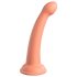 Dillio Secret Explorer - oranžové 17cm dildo ve tvaru žaludu