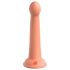 Dillio Secret Explorer - oranžové 17cm dildo ve tvaru žaludu