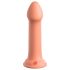 Dillio Velký hrdina - silikonový dildo s přísavkou (17 cm) - oranžový
