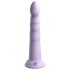 Dillio Slim Seven - přísavkové stimulující dildo (20 cm) - fialové