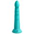 Dillio Slim Seven - přísavný stimulátor (20 cm) - tyrkysový