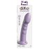 Dillio Super Eight - přísavný silikonový dildo (21 cm) - fialový