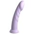 Dillio Super Eight - přísavný silikonový dildo (21 cm) - fialový