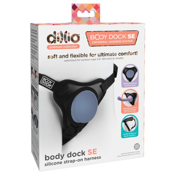 Dillio Body Dock SE - připínací kalhotky (černo-modré)