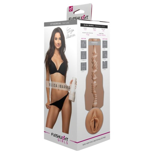 Fleshlight Eliza Ibarra Ethereal - realistická vagína - realistická barva