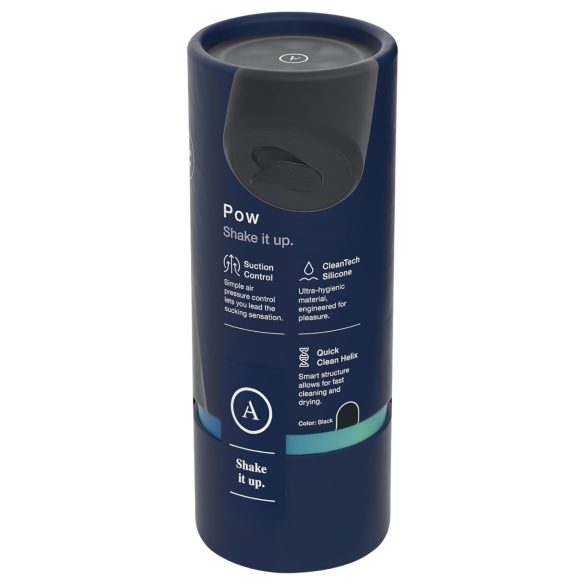 Arcwave Pow - manuální masturbátor s podtlakem - černý