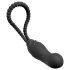 Černý Samet Dokonalé Padnutí - připínací dildo (černé)