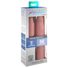   X-TENSION Elite 3 - návlek na penis na míru - tělová barva