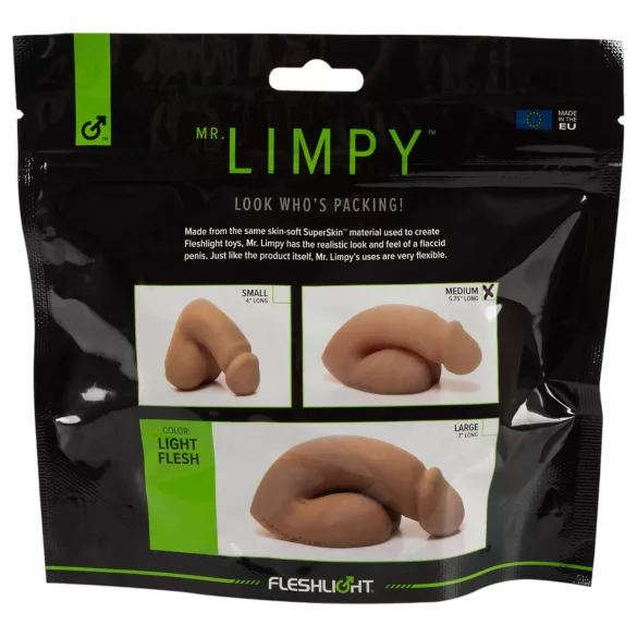Mr. Limpy - realistické dildo střední - tělová