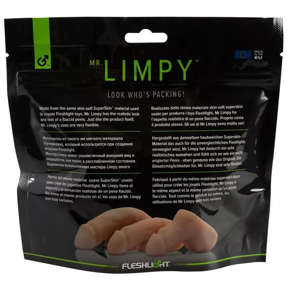 Mr. Limpy - realistické dildo velké - tělová barva
