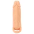 Nature Skin - návlek na penis a umělá vagína - 18 cm - tělová