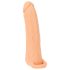 Nature Skin - 2v1 umělá vagína a penisový návlek - 23cm (přírodní)