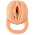 Nature Skin - 2v1 umělá vagina a penisový návlek - 23cm (přírodní)