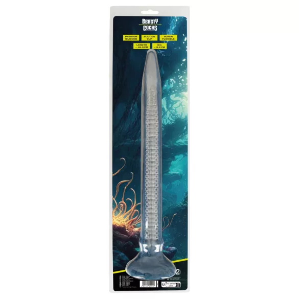 Beasty Cocks - realistické dildo - extra dlouhé - modré