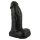 Realistixxx Skutečný Obr - dildo s varlaty - 22 cm (černé)