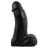 Realistixxx Skutečný Obr - dildo s varlaty - 22 cm (černé)
