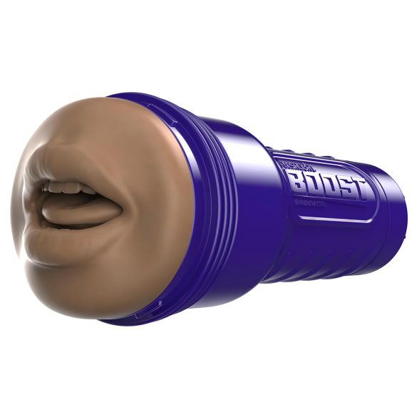 Fleshlight Boost Blow - realistický ústní masturbátor - hnědá
