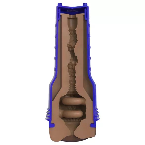 Fleshlight Boost Blast - realistický anální masturbátor - hnědá