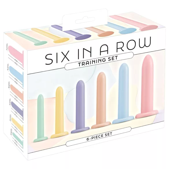 You2Toys - Six in a Row - sada tréninkových dild - 6 ks (barevná)