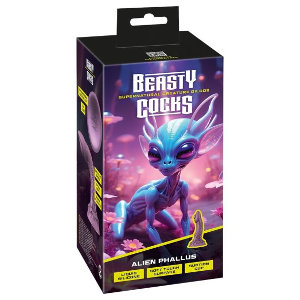 Beasty Cocks Alien Phallus - mimozemský dildo (fialové)