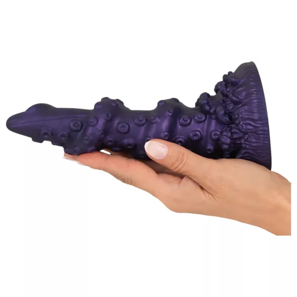 Beasty Cocks - dildo ve tvaru chobotnice - realistický - fialová